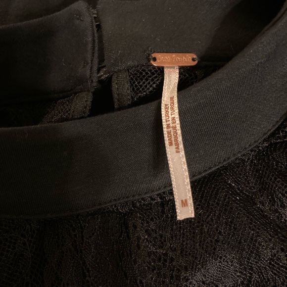 Free People Black sleeveless dress size medium NWT - Picture 6 of 8